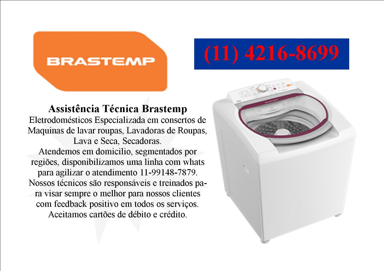 Consertos  de máquina de lavar Brastemp 4216.8699